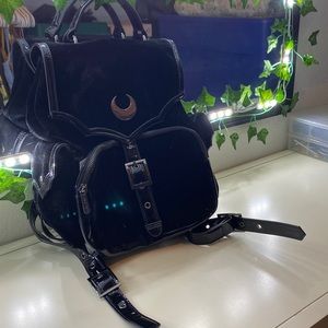 Killstar Suede Moon backpack